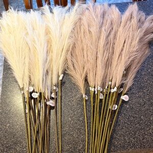 Elegant Cream and Tan Pampas Grass Bundle